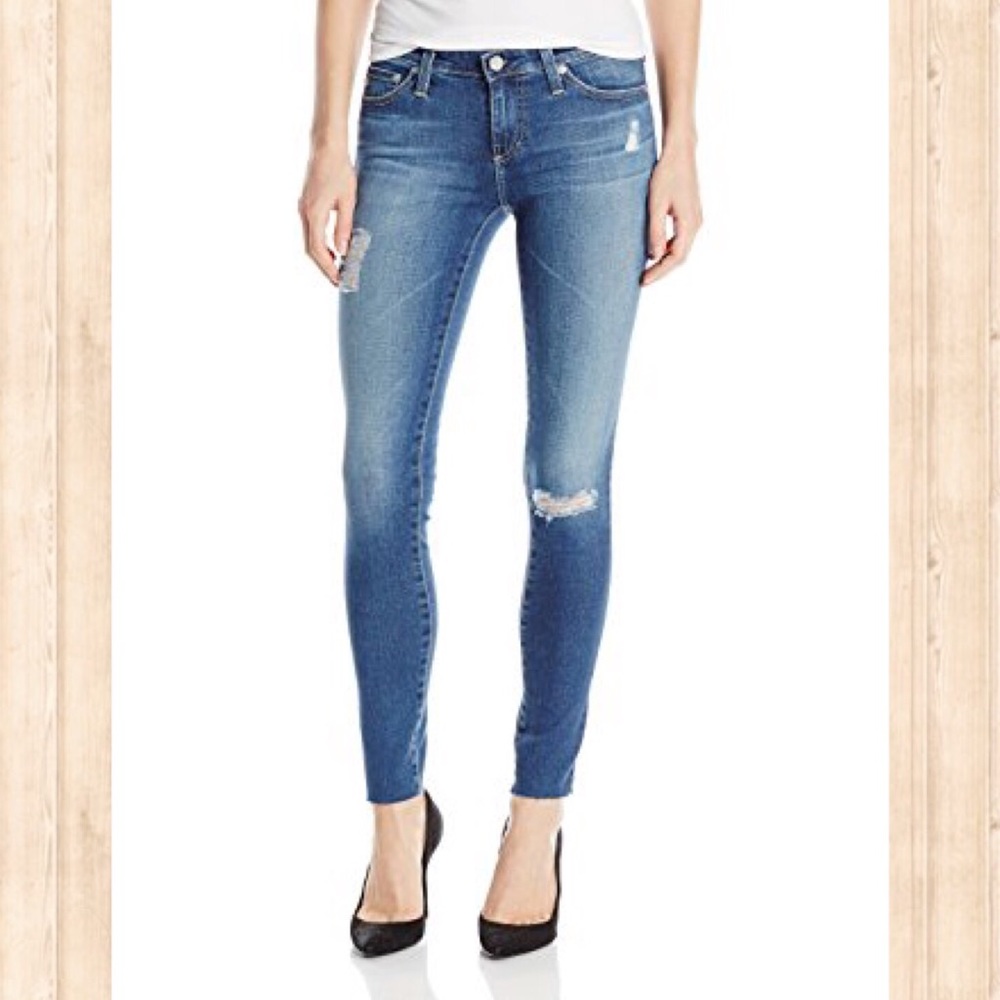 Adriano Goldschmeid super skinny distressed jeans